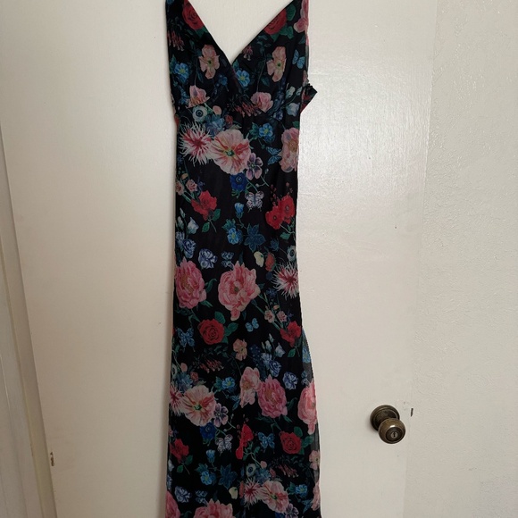 Vici Dolls Don't Go Yet Slip Floral Dress - Picture 3 of 3